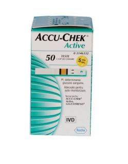 Teste glicemie Accu-Chek Active